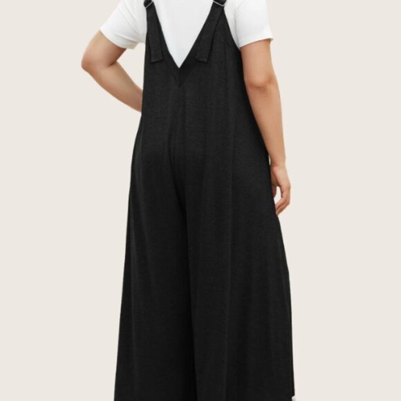 Women's Black Jumpsuit - Picture 3 of 4